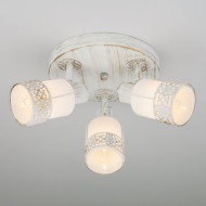 Спот Eurosvet 20026/3 белый с золотом Спот Eurosvet 20026/3 белый с золотом