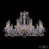 Подвесная люстра Bohemia Ivele Crystal 1402/10/240 G Balls Подвесная люстра Bohemia Ivele Crystal 1402/10/240 G Balls