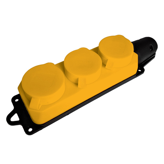 Розетка переносная 3-местная c/з Stekker Одри RST16-23-44-6 49407 Розетка переносная 3-местная c/з Stekker Одри RST16-23-44-6 49407