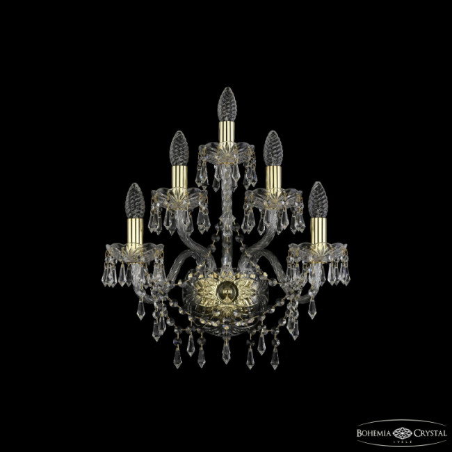 Бра Bohemia Ivele Crystal 1403B/2+2+1/160 G Бра Bohemia Ivele Crystal 1403B/2+2+1/160 G