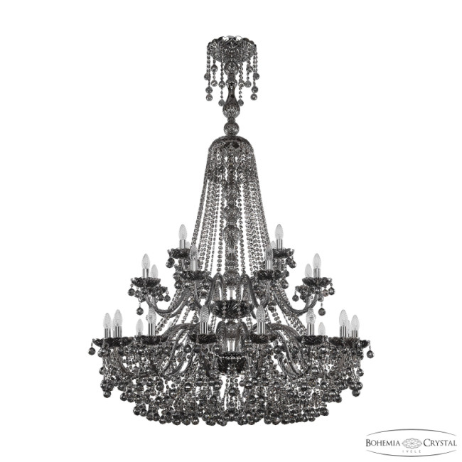 Подвесная люстра Bohemia Ivele Crystal 1409/16+8+4/400/XL-164/2d Ni M731