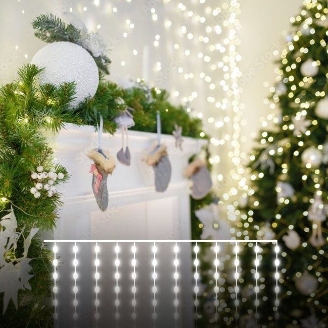 Гирлянда Eurosvet 200-006 200-006 теплый белый 2*2,6м IP20 a060422 Гирлянда Eurosvet 200-006 200-006 теплый белый 2*2,6м IP20 a060422