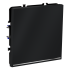 Выключатель одноклавишный с подсветкой Voltum S70 VLS010207 (графит)