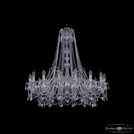 Подвесная люстра Bohemia Ivele Crystal 1411/16/360/h-95 Ni