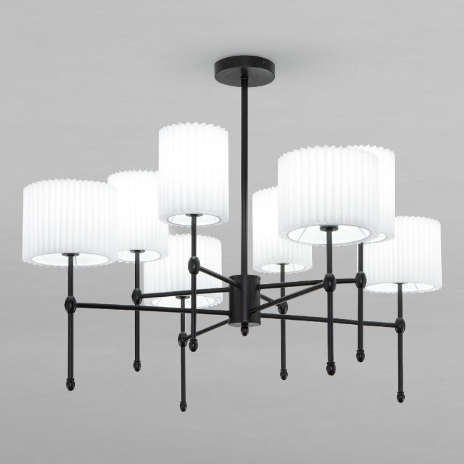 Люстра на штанге Eurosvet Notturno 60162/8 черный Smart a065663
