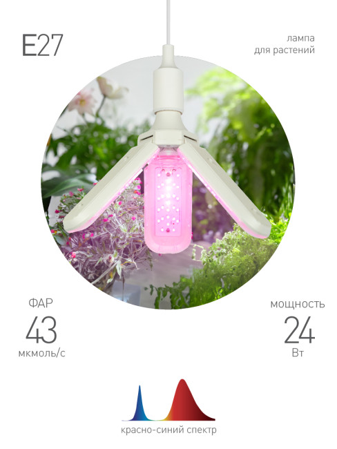 Подвесной светильник Эра FITO-24W-RB-E27-FOLD Б0061428