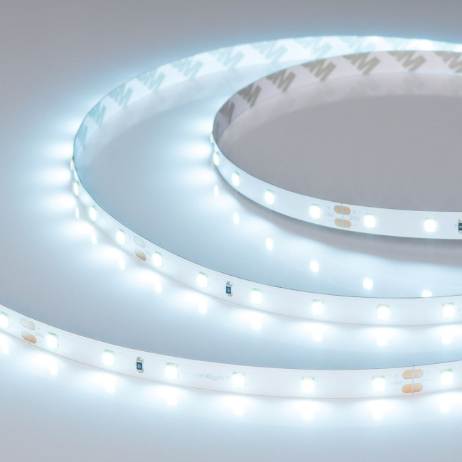 Светодиодная лента Arlight RT-A60-8mm 24V Ice Blue (4.8 W/m, IP20, 5m) 055376 Светодиодная лента Arlight RT-A60-8mm 24V Ice Blue (4.8 W/m, IP20, 5m) 055376