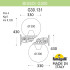 Уличный настенный светильник Fumagalli BISSO/G300 G30.131.000.BXE27 Уличный настенный светильник Fumagalli BISSO/G300 G30.131.000.BXE27