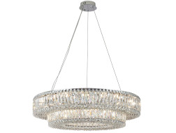 Подвесная люстра Newport 8450+28/S chrome М0070080 Подвесная люстра Newport 8450+28/S chrome М0070080