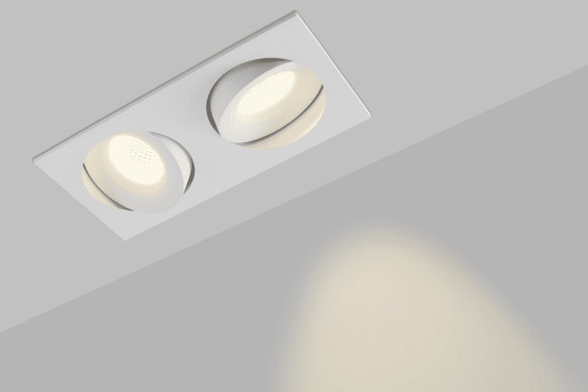 Корпус встраиваемого светильника SWG COMBO-2S2-WH 004158 Корпус встраиваемого светильника SWG COMBO-2S2-WH 004158