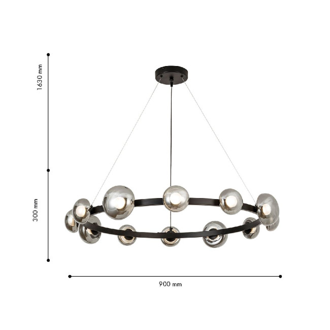 Подвесная люстра Favourite Svamp 4517-12P Подвесная люстра Favourite Svamp 4517-12P