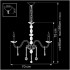 Подвесная люстра Osgona Crista 722064 Подвесная люстра Osgona Crista 722064