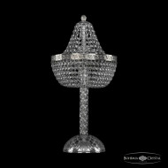 Настольная лампа Bohemia Ivele Crystal 19051L4/H/25IV Ni Настольная лампа Bohemia Ivele Crystal 19051L4/H/25IV Ni
