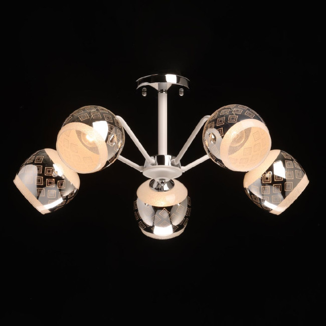 Люстра на штанге De Markt Альфа 324018705 Люстра на штанге De Markt Альфа 324018705