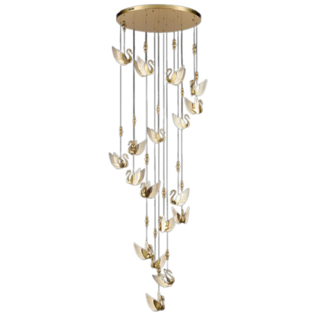 Каскадная люстра Wertmark Letizia WE466.18.306 Каскадная люстра Wertmark Letizia WE466.18.306