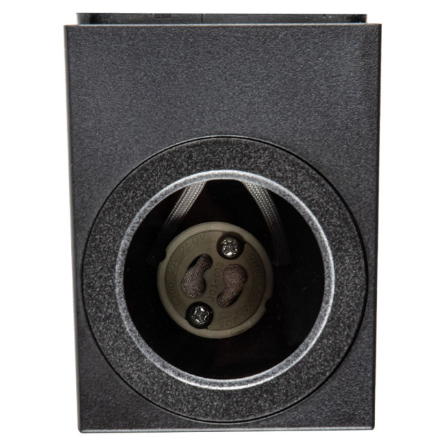 Уличный настенный светильник Uniel UUL-P41A 6W/GU10 IP65 BLACK UL-00010512