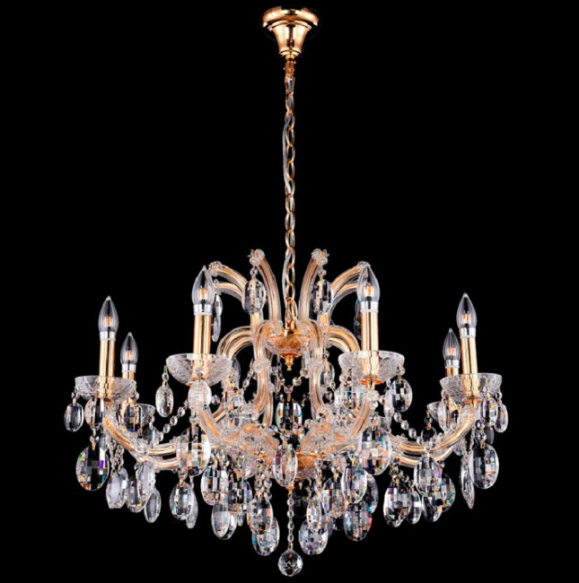 Подвесная люстра Crystal Lux Hollywood SP8 Gold Подвесная люстра Crystal Lux Hollywood SP8 Gold