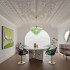 Подвесная люстра Loft IT Murano 10580/600 Clear green Подвесная люстра Loft IT Murano 10580/600 Clear green