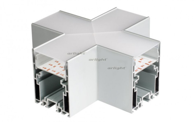 Угол Arlight S2-LINE-5470-X90 крестовой 021258 Угол Arlight S2-LINE-5470-X90 крестовой 021258