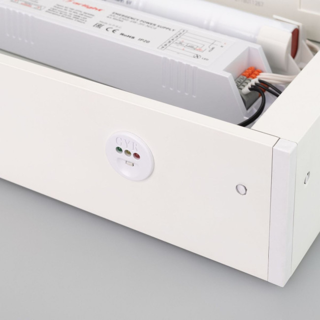 Светодиодная панель Arlight IM-EMERGENCY-3H-S600x600-40W Day4000 (WH, 120 deg, 230V) 056638