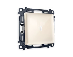 Комплект механизма 1-кл выключателя с подсветкой Ambrella Volt Alfa MA302015