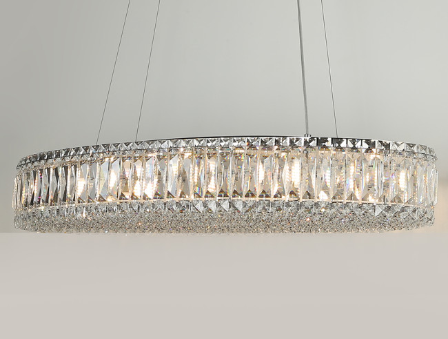 Подвесная люстра Newport Valencia 8458/S chrome М0070385 Подвесная люстра Newport Valencia 8458/S chrome М0070385