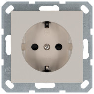 Розетка SHUKO с защитными шторками 16A 250V 2P+T, цвет Тауп Jasmart G5501T