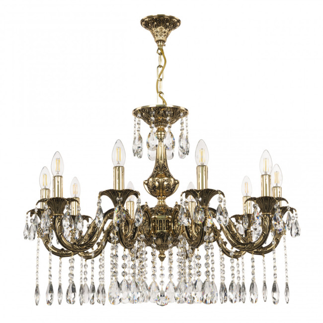Подвесная люстра Bohemia Ivele Crystal AL79101/10/250 A GB Подвесная люстра Bohemia Ivele Crystal AL79101/10/250 A GB