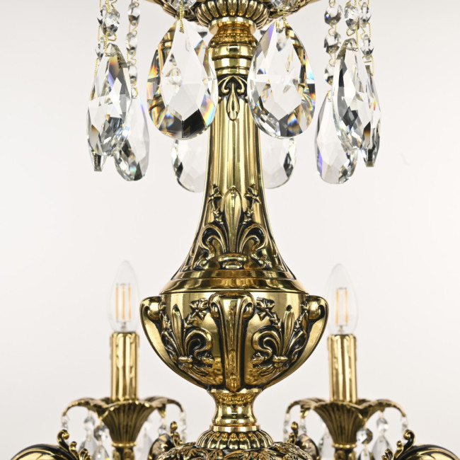 Подвесная люстра Bohemia Ivele Crystal AL79101/10/250 A GB Подвесная люстра Bohemia Ivele Crystal AL79101/10/250 A GB
