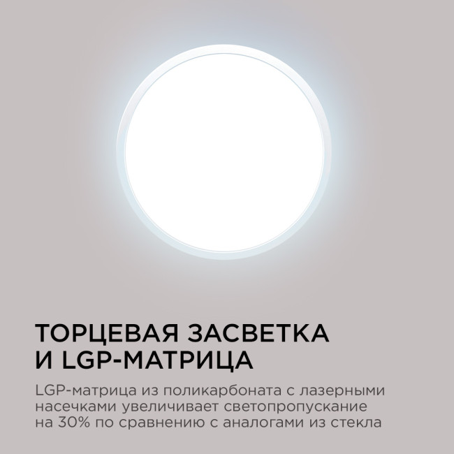 Настенно-потолочный светильник Apeyron Spin 18-126
