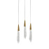 Подвесной светильник Delight Collection OD2438-3 gold/clear Подвесной светильник Delight Collection OD2438-3 gold/clear