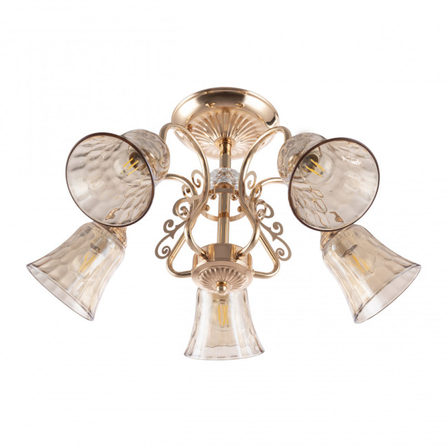 Потолочная люстра Arte Milano 340800/5 FGD Потолочная люстра Arte Milano 340800/5 FGD