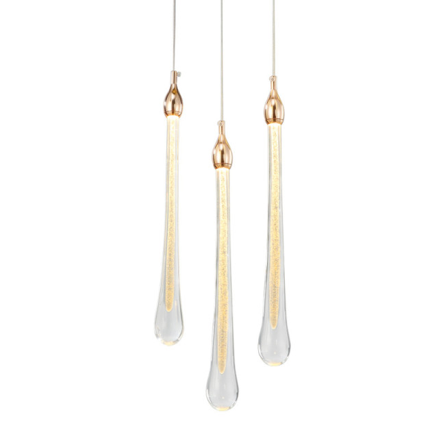 Подвесной светильник Delight Collection Teardrop OM801670-3-G Подвесной светильник Delight Collection Teardrop OM801670-3-G