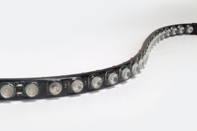 Светодиодная герметичная лента Arlight FLT-PS-A42-BLACK-23mm 24V White6000 (21 W/m, IP67, 30deg, 5m) 040919