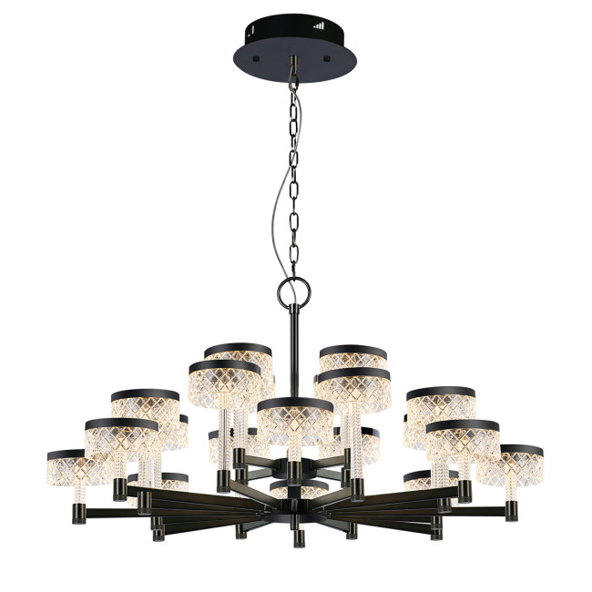 Подвесная люстра Delight Collection MD21020075 MD21020075-20A matt black Подвесная люстра Delight Collection MD21020075 MD21020075-20A matt black