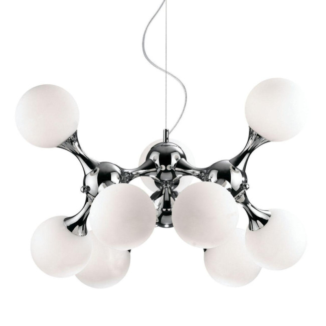 Подвесная люстра Ideal Lux Nodi Bianco SP9 082059 Подвесная люстра Ideal Lux Nodi Bianco SP9 082059