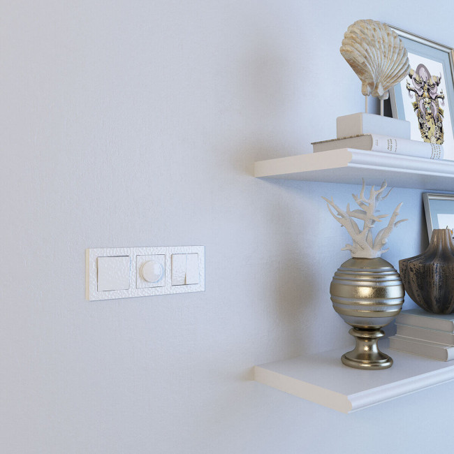 Выключатель Werkel Hammer одноклавишный белый W1210001 4690389154966 Выключатель Werkel Hammer одноклавишный белый W1210001 4690389154966