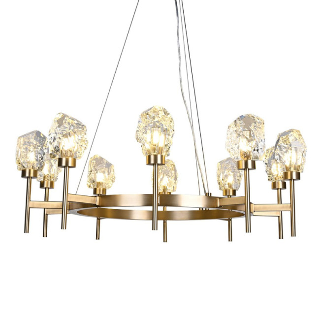 Подвесная люстра Delight Collection BRCH9162-10 antique brass Подвесная люстра Delight Collection BRCH9162-10 antique brass
