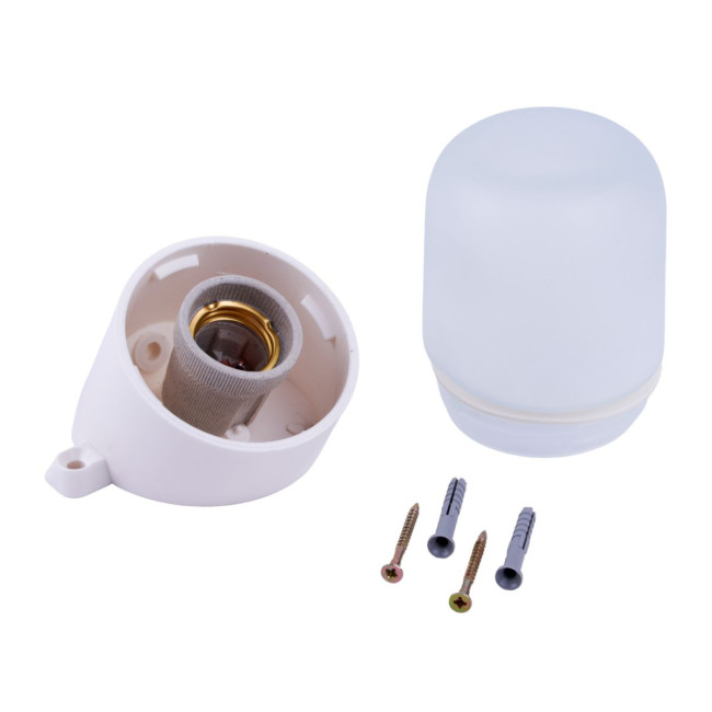 Настенный светильник термостойкий Uniel UL-00013474 UWL-K02R 60W/E27 IP65 WHITE
