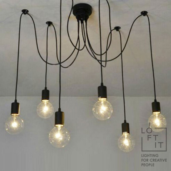 Люстра-паук LOFT IT Spider Loft1162/6 Люстра-паук LOFT IT Spider Loft1162/6