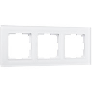 Рамка на 3 поста Werkel Favorit белый матовый W0031105 4690389159763