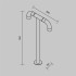 Ландшафтный светильник Maytoni Sleek O477FL-L4GF3K Ландшафтный светильник Maytoni Sleek O477FL-L4GF3K