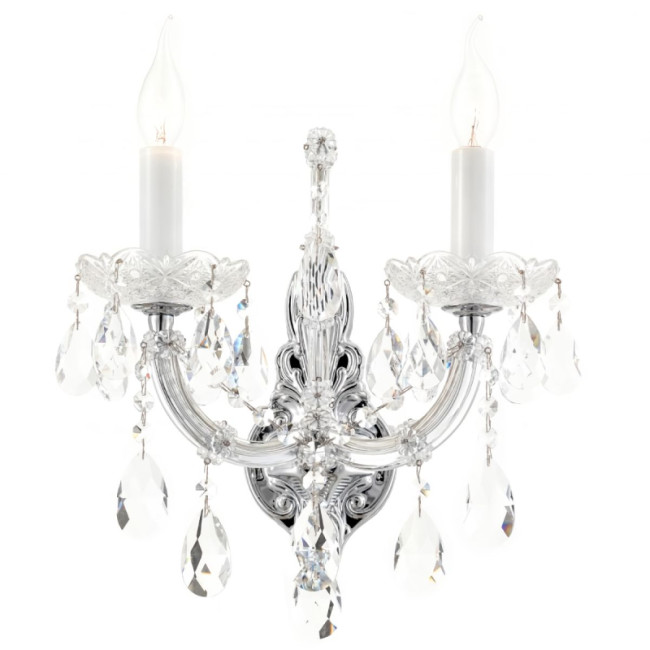 Бра iLamp Diamond W6071-2 CR+CL Бра iLamp Diamond W6071-2 CR+CL