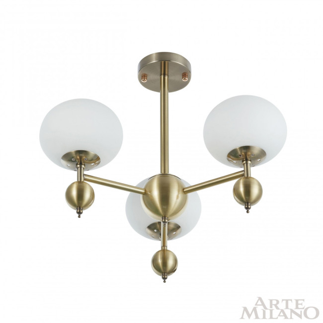 Люстра на штанге Arte Milano 270307/3 GD Люстра на штанге Arte Milano 270307/3 GD