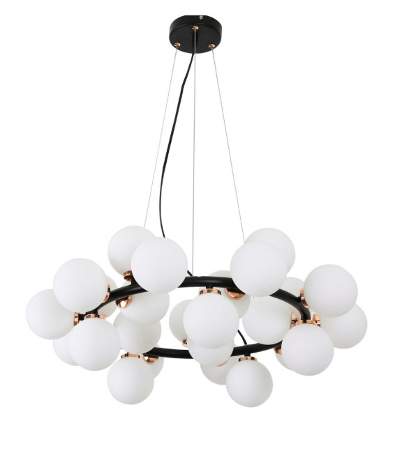 Подвесная люстра Lumina Deco Marsiada LDP 6033-25 BK+MD Подвесная люстра Lumina Deco Marsiada LDP 6033-25 BK+MD