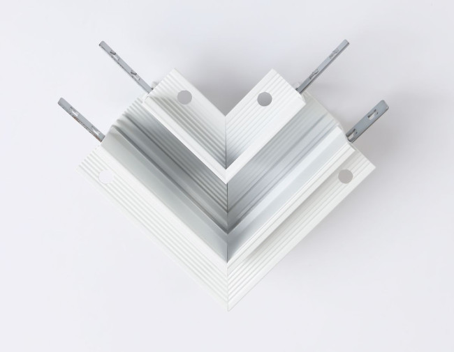 Коннектор угловой для встраиваемого шинопровода под ГКЛ 9,5мм Ambrella Light Magnetic Standard GL3352-9.5