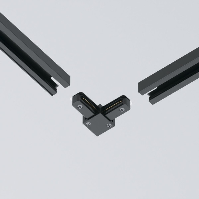 Коннектор L-образный Maytoni Track TRA001CL-11B Коннектор L-образный Maytoni Track TRA001CL-11B