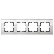 Рамка Jasmart G-Glass 4-постовая G1004GW