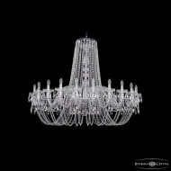 Подвесная люстра Bohemia Ivele Crystal 1402/24/530 Ni