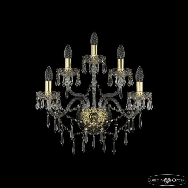 Бра Bohemia Ivele Crystal 1403B/2+2+1/195/XL G Бра Bohemia Ivele Crystal 1403B/2+2+1/195/XL G